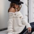 SWETER IGNACIO PEARL KREMOWY - COCOMORE - 2