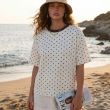 T-shirt Bodhi Dots Kremowy - COCOMORE - 3