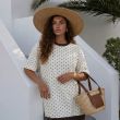 T-shirt Bodhi Dots Kremowy - COCOMORE - 4