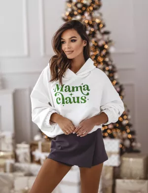 BLUZA MAMA CLAUS BIAŁA - COCOMORE