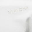 T-shirt męski SHADOW LUXE 2025 ecru   -OLAVOGA - 4