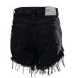 Spodenki jeansowe damskie OLAVOGA GREASE 2025 czarne - OLAVOGA - 7