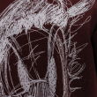T-shirt damski OLAVOGA MARA 2025 bordo - OLAVOGA - 4