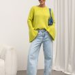 Sweter Calvin Limonkowy - COCOMORE - 4