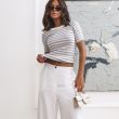 T-shirt Mivi Stripes Szary - COCOMORE - 2