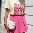 T-shirt Mabelin Dogue Żółty - COCOMORE - 2
