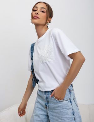 T-shirt Vincent Biały - COCOMORE
