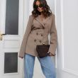 Marynarka Sloane Latte - COCOMORE - 2