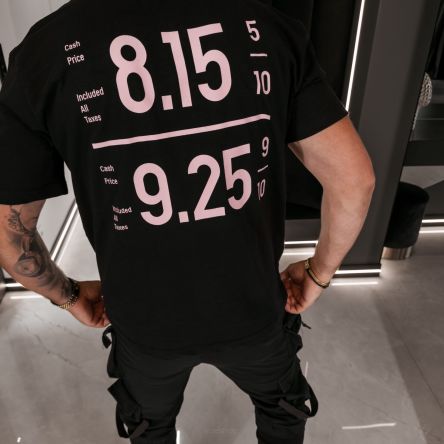 T-shirt męski OLAVOGA VESPAR 2026 czarny - OLAVOGA