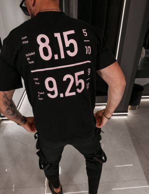 T-shirt męski OLAVOGA VESPAR 2026 czarny - OLAVOGA