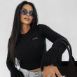 Sweter damski ZIRRA 2025 CZARNY - OLAVOGA - 2