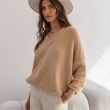 SWETER LABRAS BEŻOWY - COCOMORE - 2
