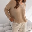 SWETER LABRAS BEŻOWY - COCOMORE - 3