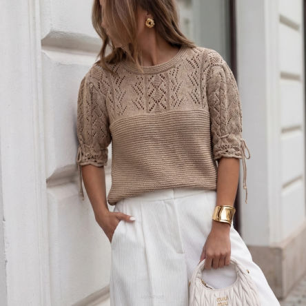 Sweter Louie Latte - COCOMORE