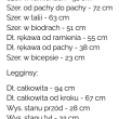KOMPLET Z LEGINSAMI W PRĄŻKI - 4