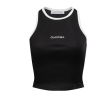 Top damski WRAITH 2025 czarny - ecru  - OLAVOGA - 3