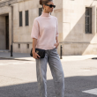 Sweter Lorenzo Pudrowy - COCOMORE - 5