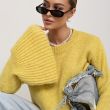 Sweter Calvin Żółty - COCOMORE - 3