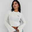 Sweter damski ZIRRA 2025 ECRU  - OLAVOGA - 3