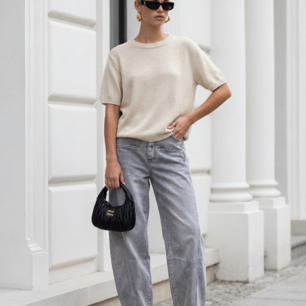 Sweter Nanette Kremowy - COCOMORE