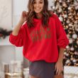 BLUZA CHRISTMAS CZERWONA - COCOMORE - 2