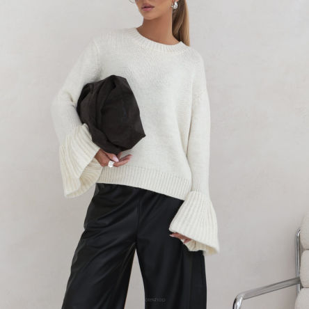 Sweter Calvin Ecru - COCOMORE