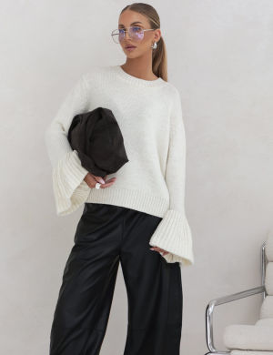 Sweter Calvin Ecru - COCOMORE