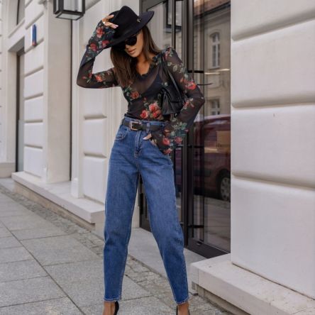 Spodnie Arizona Jeans Niebieskie - COCOMORE