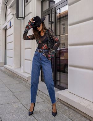 Spodnie Arizona Jeans Niebieskie - COCOMORE