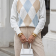 Sweter Elean Azure Biały - COCOMORE - 4