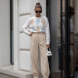 Sweter Elean Azure Biały - COCOMORE - 3