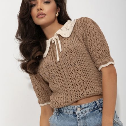 Sweter Zoe Latte - COCOMORE