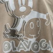 T-shirt damski BESCO 2025 beż - OLAVOGA - 5